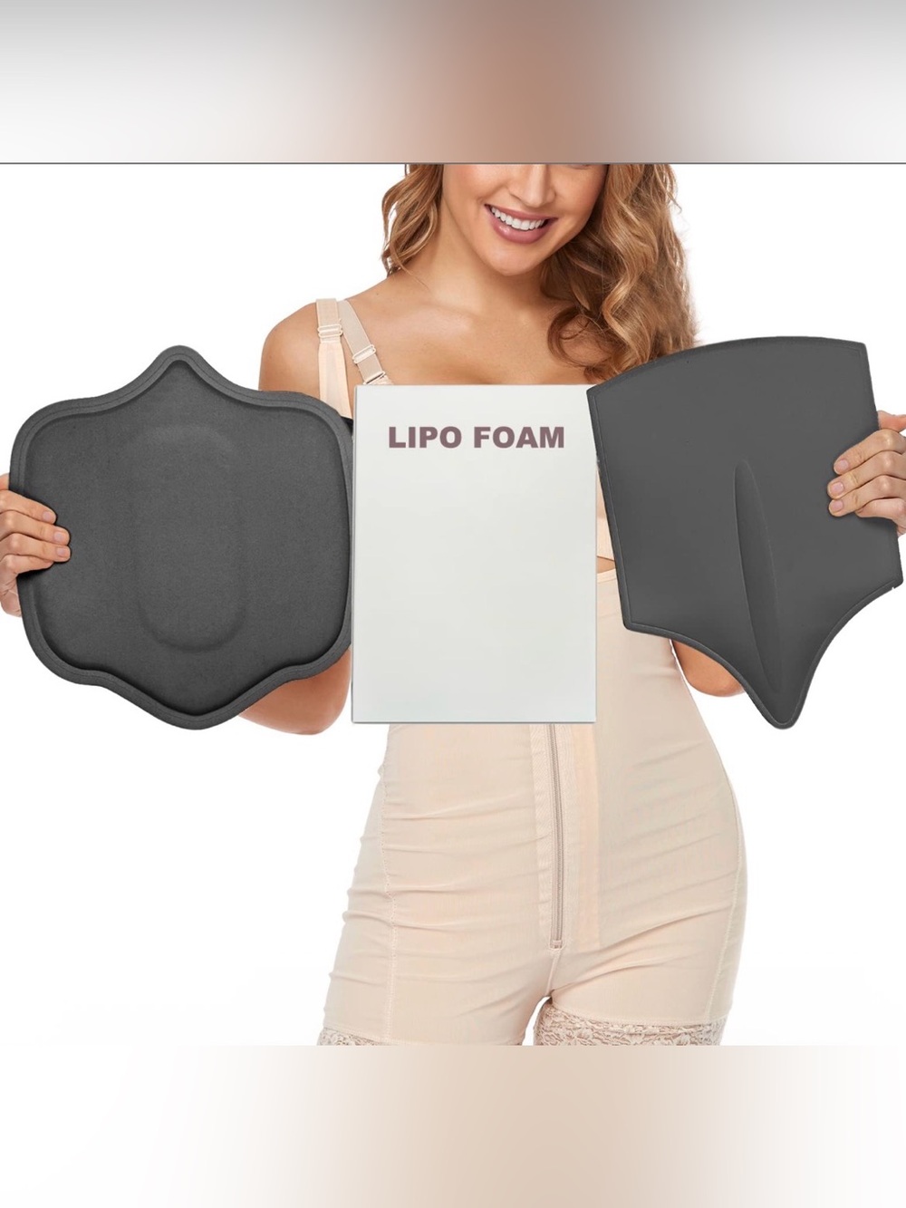 KUSMOO 3 Pack Lipo Foam Board Ab Board Post Surgery Liposuction